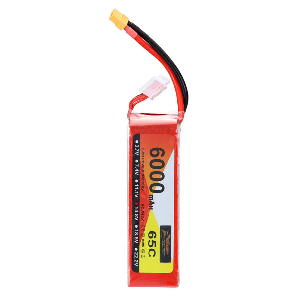 ZOP Power 14.8V 6000mAh 65C 4S  LiPo Battery XT60 Plug for RC Drone - Image 3