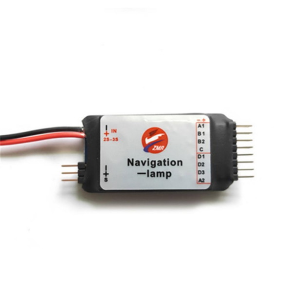 Simulation Navigation Lamp Lights 2S-3S Voltage Ducted LED Light for RC Fixed Wing Aircraft RC Drone - Image 3