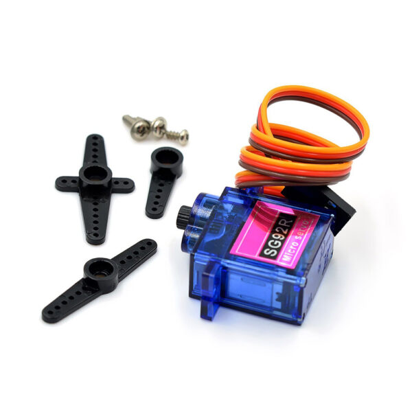 NHYTECH SG92R 2.5KG Micro 9g Servo Nylon Carbon fiber Gears Replace SG90 For RC Model Aeromodelling Helicopter Parts - Image 2