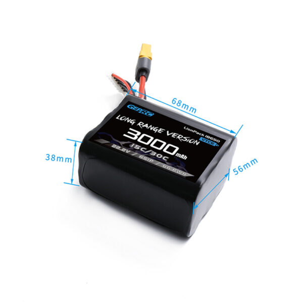 GEPRC VTC6 18650 4S 14.8V 3000mAh 4S1P XT60 XT30 / 6S 22.2V 3000mAh 6000mAh 6S1P 6S2P XT60 LionPack Battery for Crocodile Baby 4 Crocodile7 Long Range / Eachine  Novice-IV FPV Racing Drone - Image 4