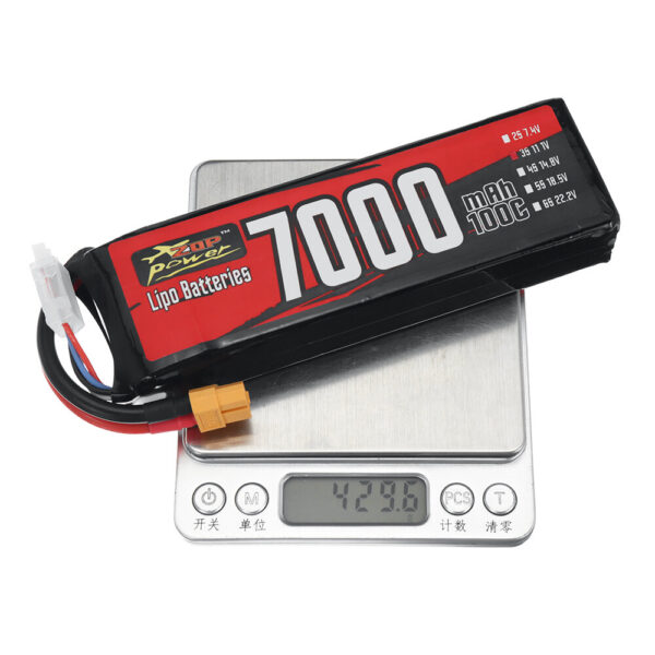 ZOP Power 11.1V 7000mAh 100C 3S 77.7Wh LiPo Battery XT60 Plug for RC Drone - Image 9