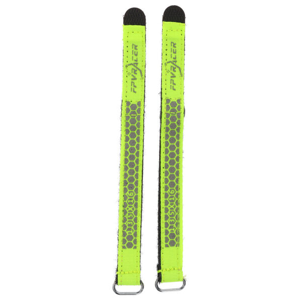 2Pcs LDARC 13.5X160mm Metal Buckle Battery Strap Green Color for Lipo Battery - Image 3