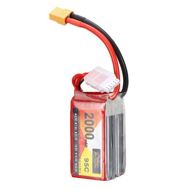 ZOP Power 14.8V 2000mAh 95C 4S LiPo Battery XT60 Plug for RC Drone - Image 5