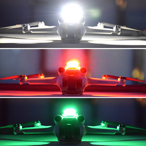 Night Flying LED Flash Light Warning Signal Lamp AntiCollision Strobe Blinker for DJI Mini 3 PRO / Mini 2 / AIR 2S / DJI AVATA / FIMI X8 SE / FIMI X8 MINI Drone - Image 1