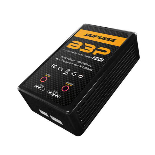 SUPULSE B3P AC 100-240V 2000mA 25W Lipo Battery Balance Charger for 2S 7.4V 3S 11.1V Lipo Battery - Image 3