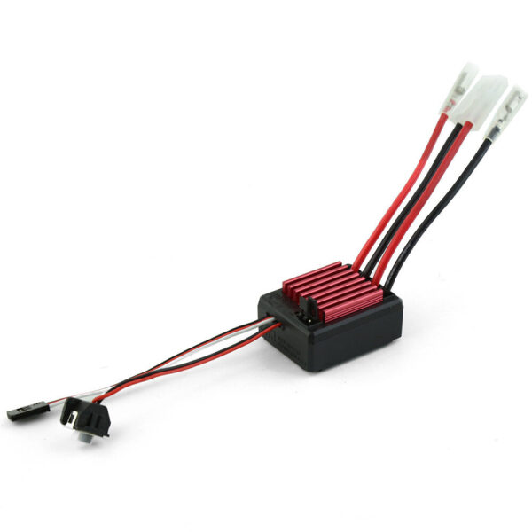 Waterproof Brushed ESC 60A/80A for 103BK 108BK RC Climbing Car and Boat Model ESC Tamiya Plug - Image 2