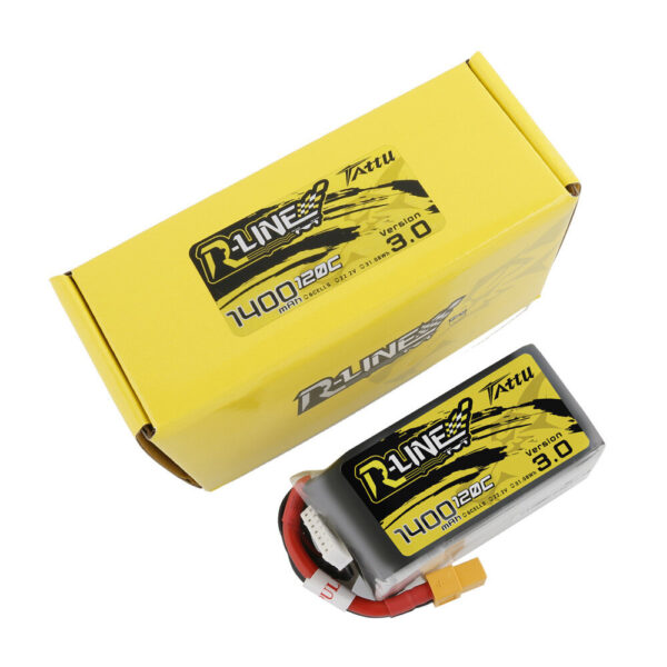 TATTU R-LINE 3.0 6S 22.2V 1400mAh 120C 6S1P LiPo Battery XT60 Plug for iFlight Nazgul5 V3 FPV Racing Drone - Image 5