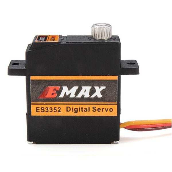 4PCS EMAX ES3352 12.4g Mini Metal Gear Digital Servo for RC Airplane - Image 3