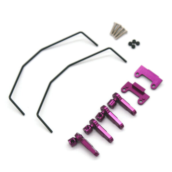 Upgraded Metal Anti Roll Bar Set for Wltoys 124008 124010 124019 144001 1/12 1/14 RC Cars Vehicles Models Spare Parts - Image 5