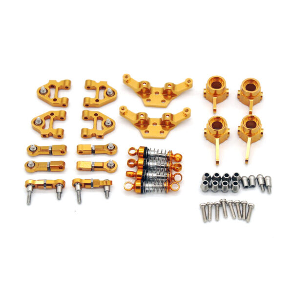 Upgraded Full Metal Parts Set for Wltoys 284161 284010 284131 K969 K989 K979 1/28 RC Car Vehicles Model Spare Parts - Image 2