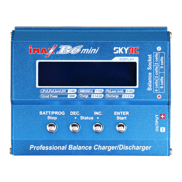 Original SKYRC IMAX B6 Mini 60W 6A Balance Charger Discharger with Power Supply for LiPo Li-ion LiFe Nimh Nicd Battery - Image 2