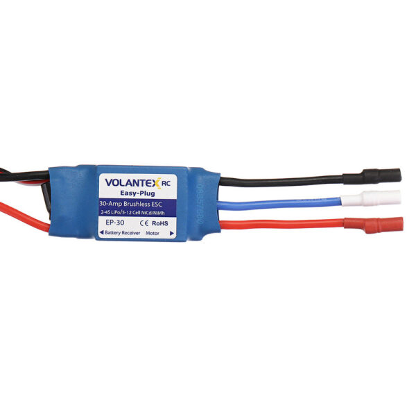 Volantex 30A Brushless ESC With XT60 Plug Spare Part For Ranger 2000 V757-8 RC Airplane - Image 2