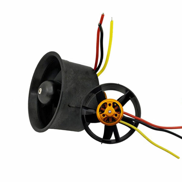 QX-Motor 64mm 5 Blades EDF Unit With QF2611 4500KV Brushless Motor 3S for RC Airplane Jet - Image 1