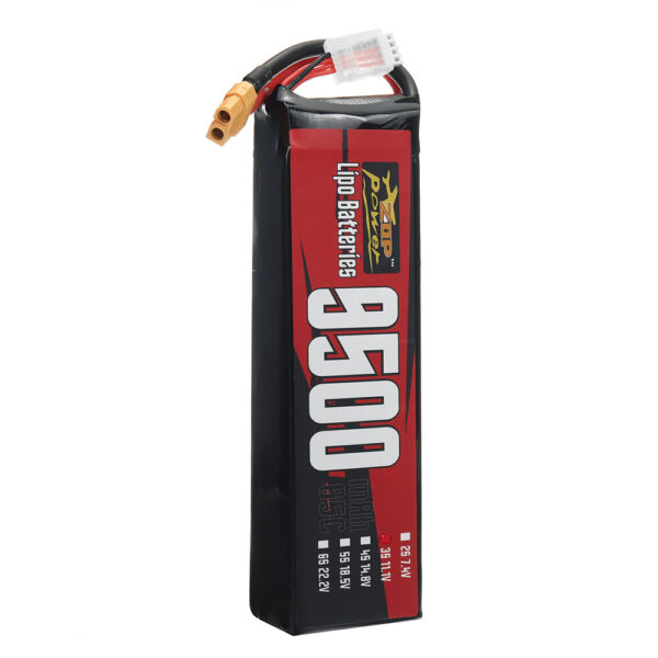 ZOP Power 3S 11.1V 9500mAh 65C 105.45Wh LiPo Battery XT60 Plug for RC Car - Image 5