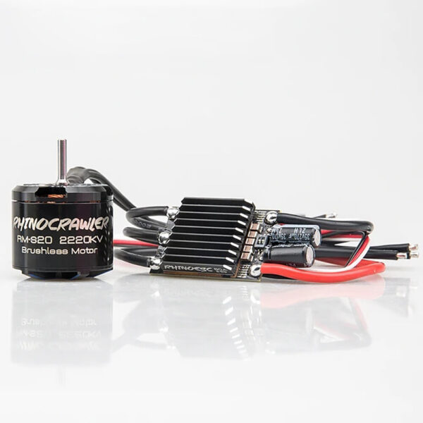 RhinoCrawler RM-S20 Brushless Motor for 1/8 1/10 AM32 ESC80A RC Crawler Car LCG Chassis Axial SCX10 TRX4 MOA RC Car Parts - Image 5