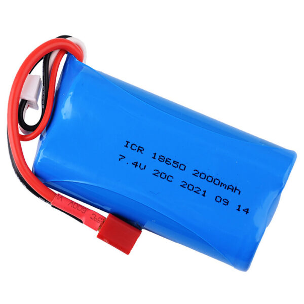 18650 7.4V 2000MAH 20C Lipo Battery XT30/XT60/T/EL-2P/SM3P/SM4P/SM/JST Plug For RC Boats Car Tanks Parts - Image 6