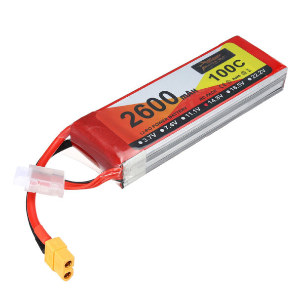 ZOP Power 14.8V 2600mAh 100C 4S LiPo Battery XT60 Plug for RC Drone - Image 5