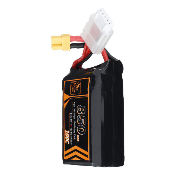 ZOP Power 14.8V 850mAh 100C 4S Lipo Battery XT30 Plug for RC Racing Drone - Image 8