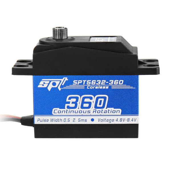 SPT Servo SPT5632-360 Coreless Digital Servo Metal Gear Lager Torque Linear Change For RC Robot - Image 1