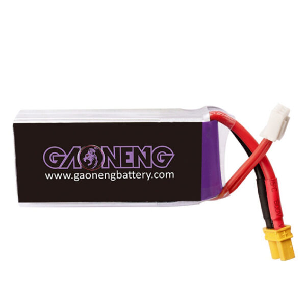 Gaoneng GNB 7.6V 1100mAh 60C 2S LiPo Battery XT30 / XT60 Plug for RC Drone - Image 3