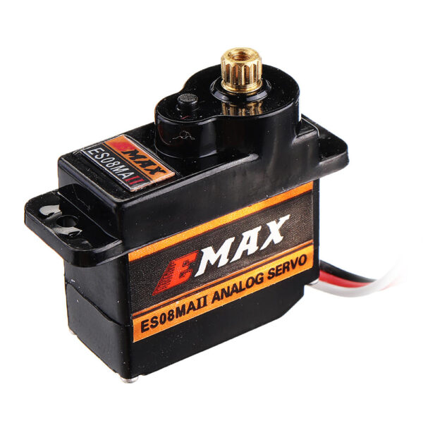 EMAX ES08MA II 12g Micro Metal Gear PWM Reverse Analog Servo For RC Models - Image 1