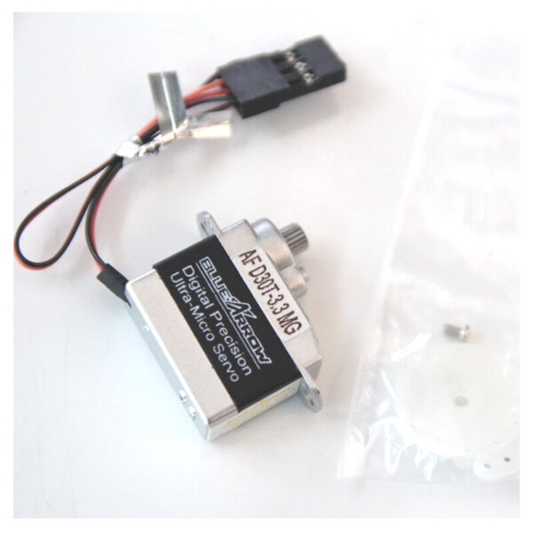 BLUEARROW AF D30T-3.3-MG Metal Gear 4.6g Micro Digital Servo for RC Helicopter Airplane - Image 1