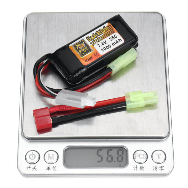 ZOP Power 2S 7.4V 1000mAh 25C LiPo Battery T Plug for RC Car Airplane Helicopter FPV Racing Drone - Image 9