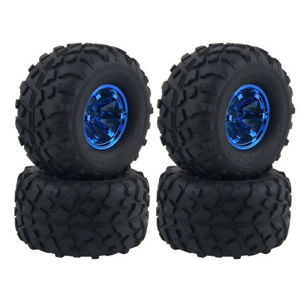 4Pcs Austar Wheel Tires Plastic Wheel Rims for 1/10 RC Crawler HSP HPI Car Parts - Image 2