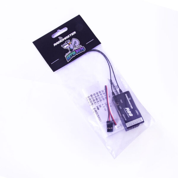 RadioMaster R88 2.4GHz 8CH Over 1KM PWM Nano Receiver Compatible FrSky D8 Support Return RSSI for RC Drone - Image 4