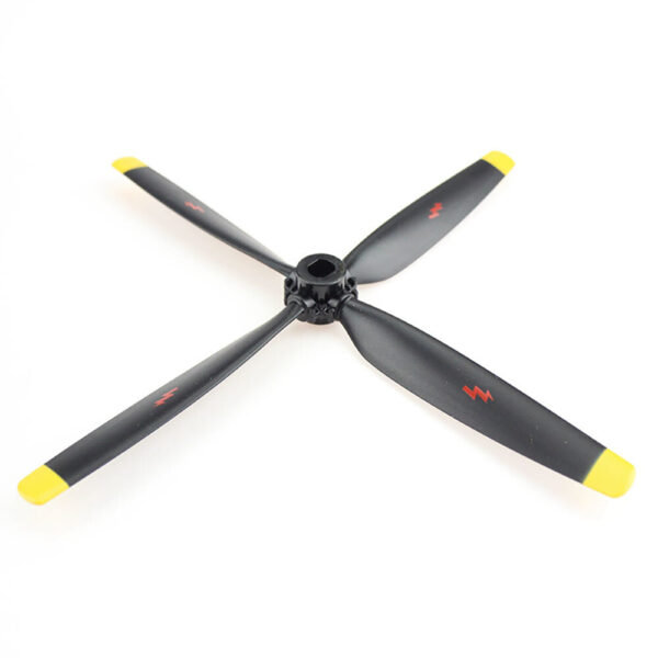 XK A280 P-51 Mustang 560mm RC Airplane Spare Parts Accessories Plastic 4-Blade Propeller - Image 4