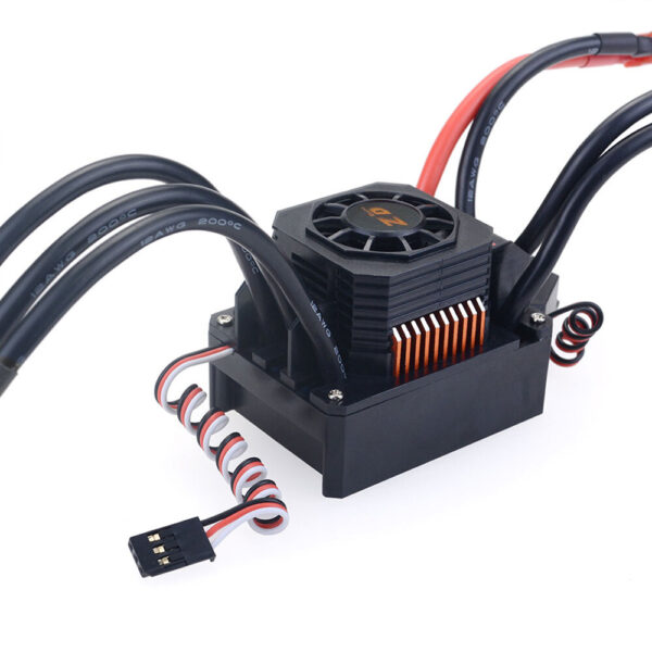 ZD Racing EX07 1/7 RC Drift Car Spare 150A Brushless ESC Dual Battery Plug 8604 Vehicles Model Parts - Image 2