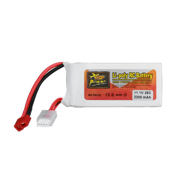 ZOP Power 3S 11.1V 2200mAh 25C Lipo Battery T Plug - Image 4