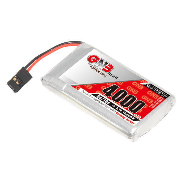 GAONENG 3.7V 4000mAh 5C 1S LiPo Battery JR Plug for Sanwa M17 Transmitter Receiver - Image 1