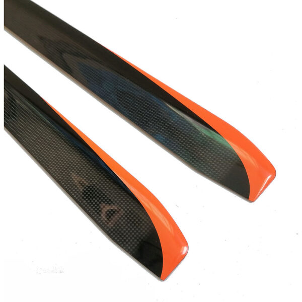 1 Pair FUNFLY 610mm Carbon Fiber Main Blade for 600 Class Helicopter - Image 4