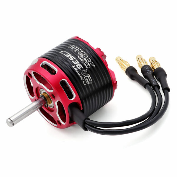 SURPASS-HOBBY C35 Series V2 C3536 910KV/ 1050KV/ 1300KV/ 1500KV Outrunner Brushless Motor 2-4S for RC Airplane - Image 2