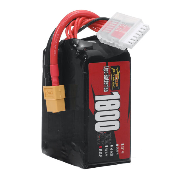 ZOP Power 6S 22.2V 1800mAh 120C 39.96Wh LiPo Battery XT60 Plug for RC Drone FPV Racing - Image 4