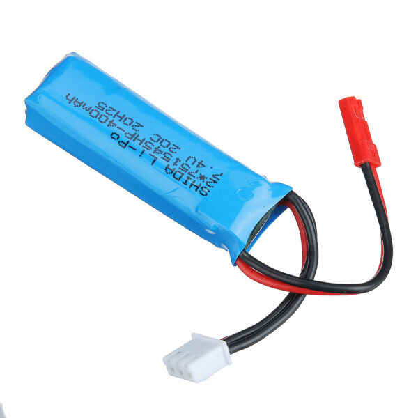 7.4V 400mAh 20C 2S LiPo Battery JST Plug for Wltoys P929 P939 K979 K989 K999 K969 RC Car - Image 6