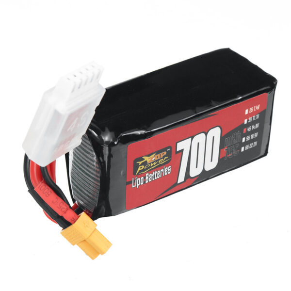 ZOP Power 4S 14.8V 700mAh 75C 10.36Wh LiPo Battery XT30 Plug for RC Drone FPV Racing - Image 4