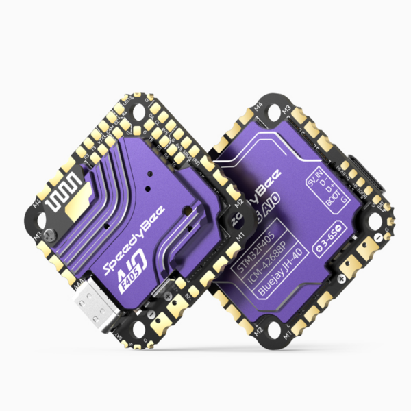 25.5*25.5mm SpeedyBee F405 AIO 40A Flight Controller with 5V 9V BEC Output 40A BL_S 3-6S ESC for RC FPV Racing Drones - Image 3