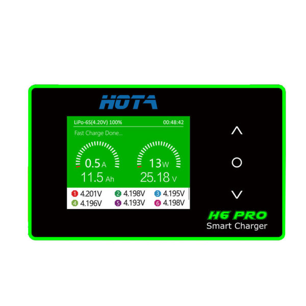 HOTA H6 Pro DUO AC 200W DC 700W 26A Battery Balance Charger for 1-6S Lipo Battery - Image 1