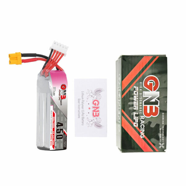 Gaoneng GNB 15.2V 450mAh 80C 4S HV LiPo Battery XT30 Plug for iFlight A85 - Image 4