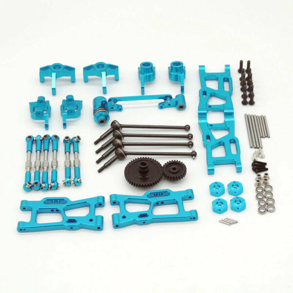 Wltoys 144001 144010 124017 124019 124018 Upgraded Metal Parts Set RC Car Parts - Image 2