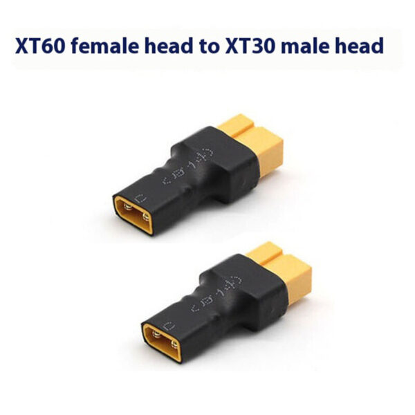 2pcs RC XT60 Male To Deans Plug Female T Connector Adapter for Remote Control Vehicles and Toys - Image 5