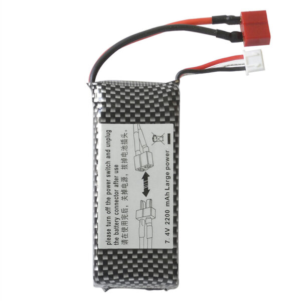 XLF X03A X04A MAX X05A F11A 1/10 RC Car Spare 7.4V 2200mAh 30C 2S T Plug Lipo Battery Brushless Vehicles Model Parts - Image 3