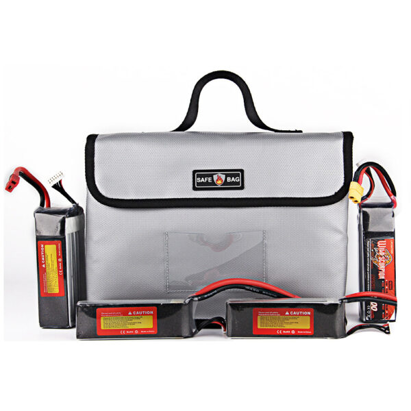 Multifunctional Explosion-proof Safety Storage Bag for RC Lipo Battery Charger 26x18x13cm - Image 1