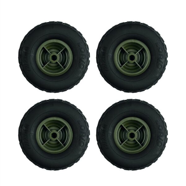 4PCS LDR/C LDP06 1/12 Unimog RC Car Spare Tires Wheels L0049G L0049Y Vehicles Models Parts Accessories - Image 4