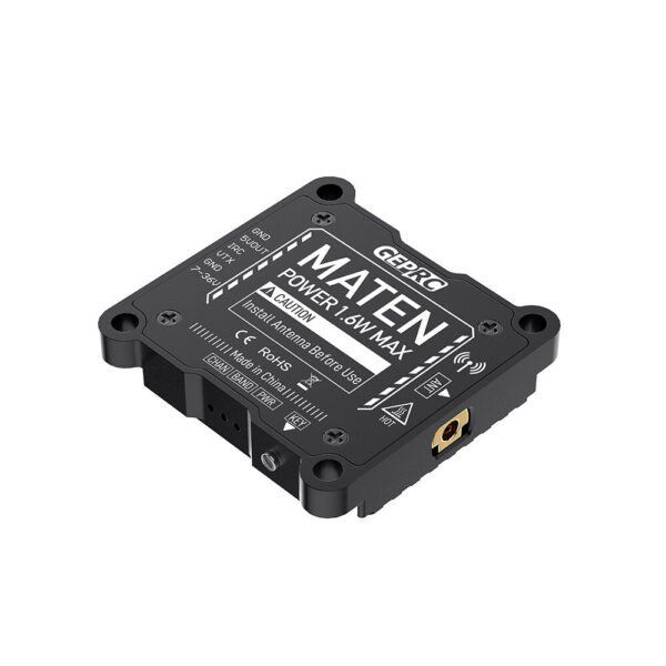 GEPRC MATEN 5.8G 72CH 25mW/200mW/600mW/1600mW/Pit Mode VTX Long Range High Power Built in microphone Transmitter for FPV RC Drone - Image 5