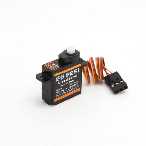 6PCS Emax ES9051 4.3g Digital Mini Servo For RC Model - Image 1