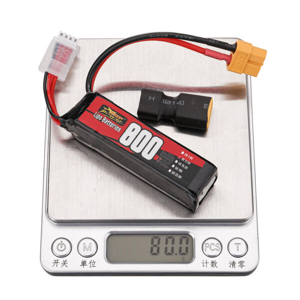 ZOP Power 3S 11.4V 800mAh 60C 8.88Wh LiPo Battery XT60 Plug for RC FPV Racing Drone Airplane Helicopter - Image 9