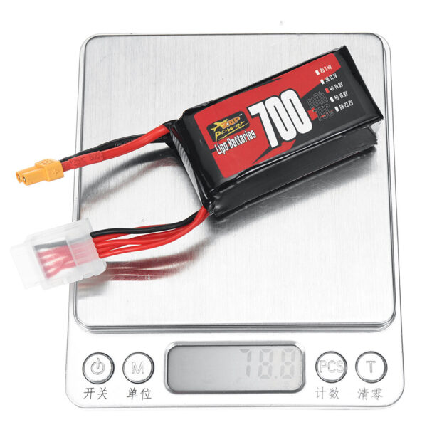 ZOP Power 4S 14.8V 700mAh 75C 10.36Wh LiPo Battery XT30 Plug for RC Drone FPV Racing - Image 9